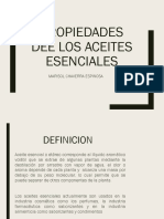 Propiedades de Los Aceites Esenciales