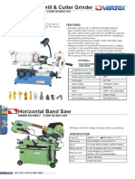 Universal Drill & Cutter Grinder: ORDER NO - VDG-32N CODE NO.8001-010