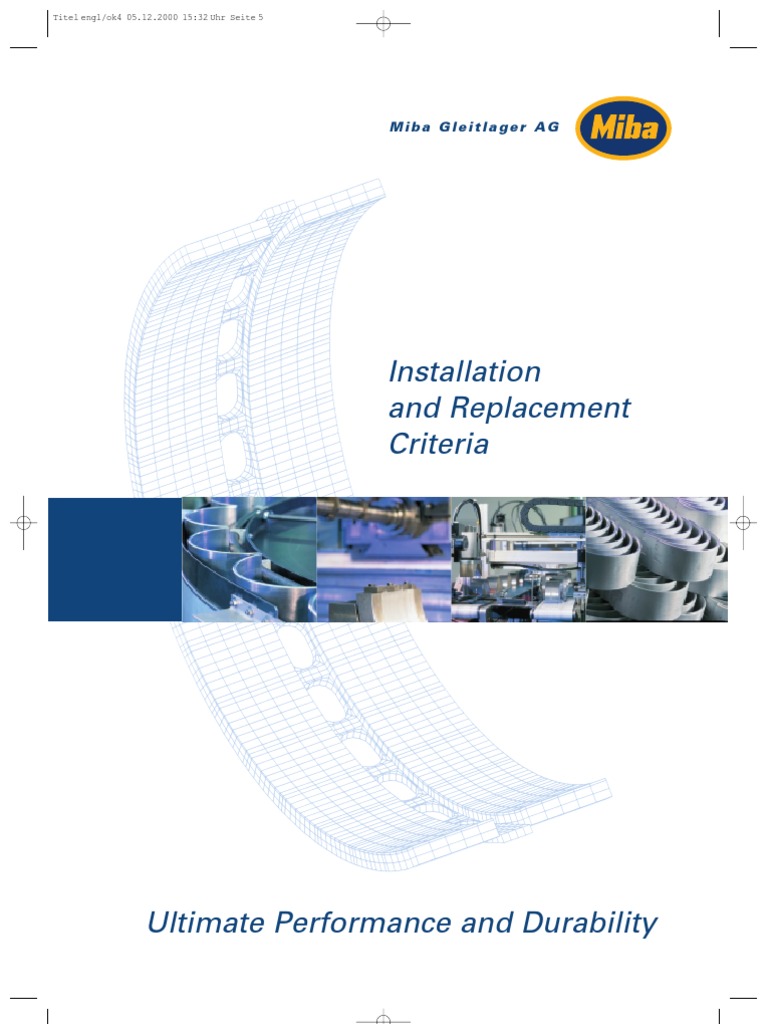 Bearing Installation and Replacement Guide | PDF | Bearing (Mechanical ...