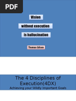 Without Execution Without Execution Vision Vision: Thomas Edison Thomas Edison