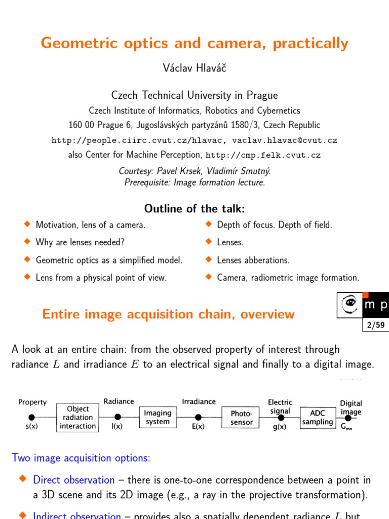Simple Camera Drawing with Labels | PDF | Aperture | Optics