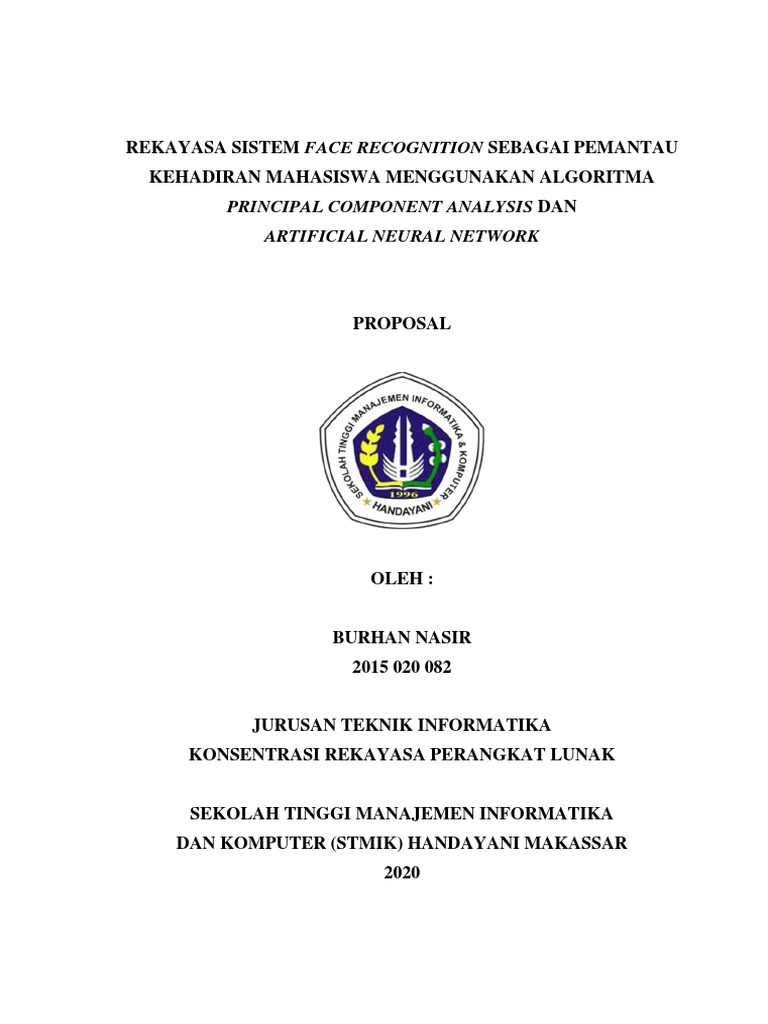 Proposal Skripsi | PDF | Komputer