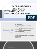 El Debate Como Estrategia de Innovación Docente