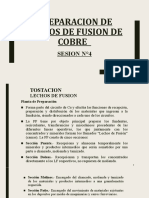 Sesion N°4 - Preparacion de Lechos de Fusion de Cobre
