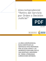 Línea Jurisp Retiro Por Orden Judicial