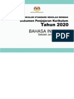 4 - Penjajaran KSSR Bahasa Inggeris SJK Tahun 1