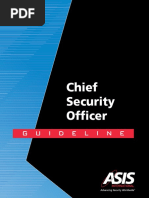 ASIS ESRM Guideline 2019 | PDF