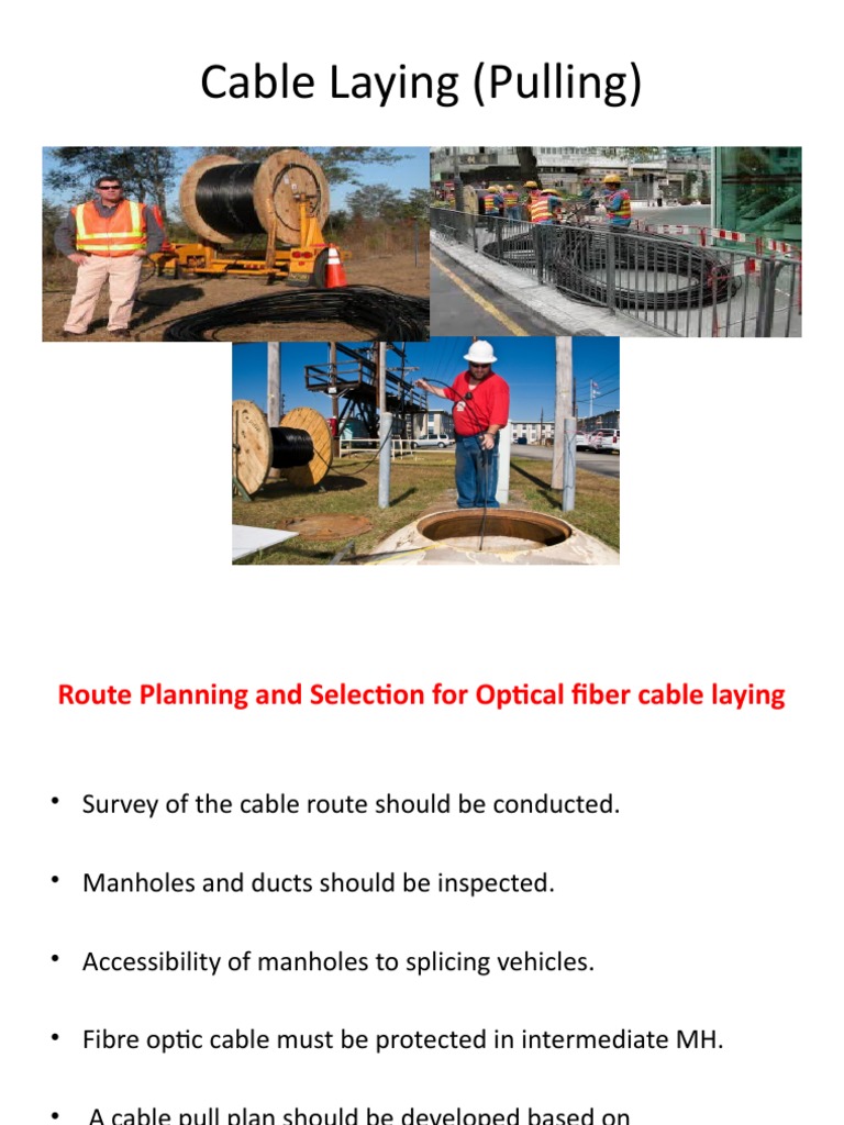 Cable Pulling for 220 kV Installation | PDF
