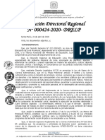 RDR N° 000424-2020-DRELP ALIMENTOS UGEL