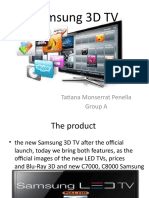 Samsung 3D TV: Tatiana Monserrat Penella Group A