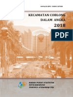 Kecamatan Coblong Dalam Angka 2018 PDF