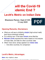 Levitt Metric On Indian Data