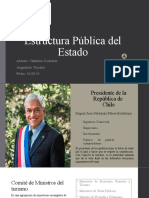 Estructura Pública Ministerio de Economía, Fomento y Turismo Chile