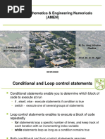 Applied Mathematics & Engineering Numericals (AMEN) : M. Sc. Anoj Winston Gladius Lehrstuhl CVT BCI - TU Dortmund