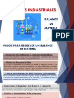 Balance de Materia - Ejercicios PDF