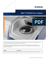 NIRS™ DS2500 Flour Analyser: Sample Parameters