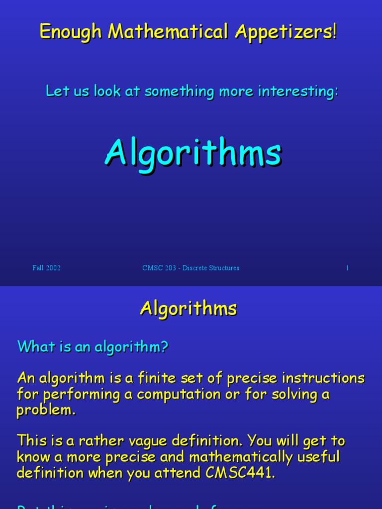 Understanding Algorithms and Complexity | PDF | Time Complexity | Prime ...