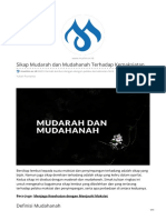 Muslim - Or.id-Sikap Mudarah Dan Mudahanah Terhadap Kemaksiatan PDF