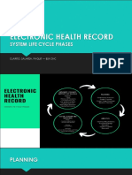 Electronic Health Record: System Life Cycle Phases