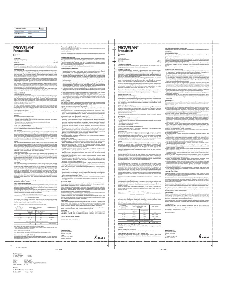 Provelyn - PI | PDF