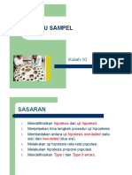 Minggu-10 & 11 Uji Satu Sampel (Koreksi Slide-39 & 42)