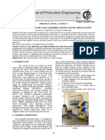 Time Analysis in The Lean Assembly Design Excel Application: Senderská, K., Mareš, A., Kandera T