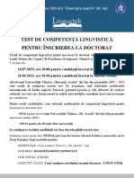 Anunt test doct LINGUATEK 2019.pdf