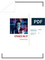Ethics in It: Assignment # 2