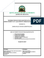 10%-CS009-Kaptoboiti-Cheronget Prit Road-Tender Document