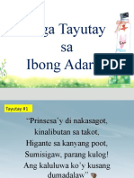 Tayutay Ibong Adarna