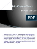 Uses and Gratifications Theory