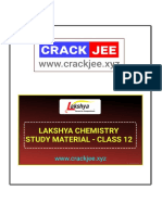 Lakshya Robomate Chemistry Class 12 Study Material (Crackjee - Xyz) PDF