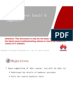 LTE Handover Fault Diagnosis