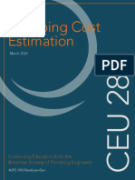 CEU - 281 Plumbing Estimate