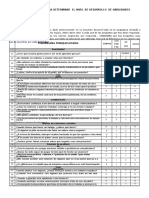 Tabulación de Encuesta de Habilidades Sociales - Aplicable A La Asignatura