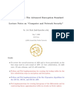 AES Encryption Standard Lecture