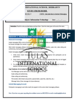 Class 10 - IT - WS3 - INTRODUCTION TO INSTANT MESSAGING