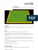 First Touch Passing Drill in a Square