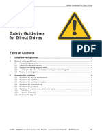 Safety Guidelines For Direct Drives