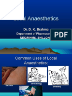 Local Anaestetics PDF
