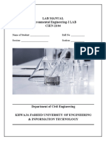 Environmental Engineering-L Lab Manual Filled