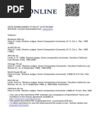 Elective Judges, Comparative Comments