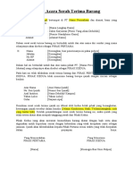 Template Surat Serah Terima Ijazah Untuk Perusahaan Mudacumasekali