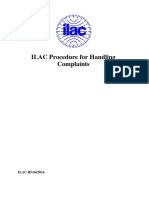 ILAC Procedure For Handling Complaints