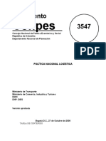 Documento Conpes 3547