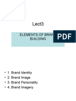 Lect3: Elements of Brand Building
