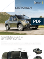 Ficha Técnica Renault Duster Oroch (2020)