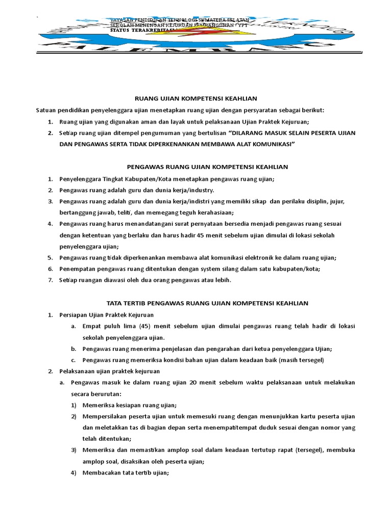 Tata Tertib UK 2020 | PDF