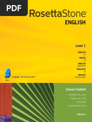 English (American) - Level 1-1-10 PDF | PDF