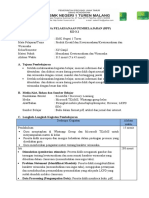 Rencana Pelaksanaan Pembelajaran (RPP) KD 3.1
